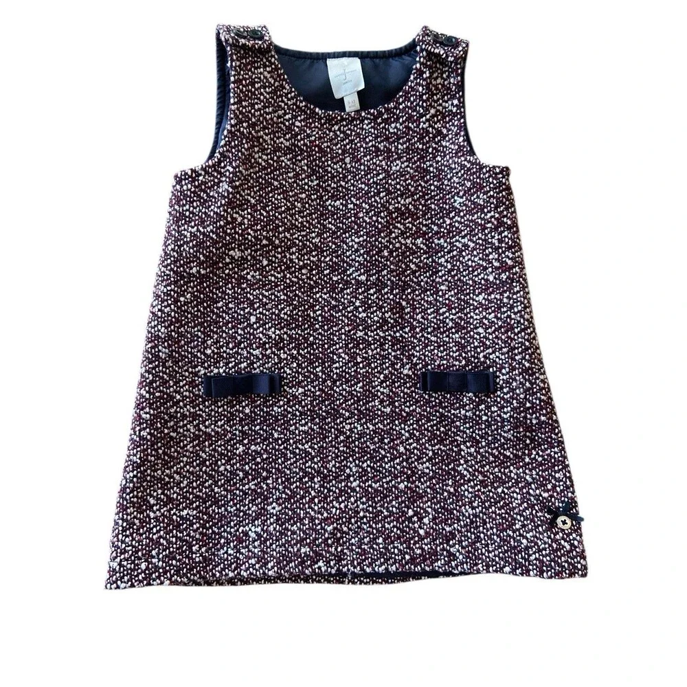 Jasper Conran Dress Girl Size 9-12‎ Months Wool Blend Formal Party